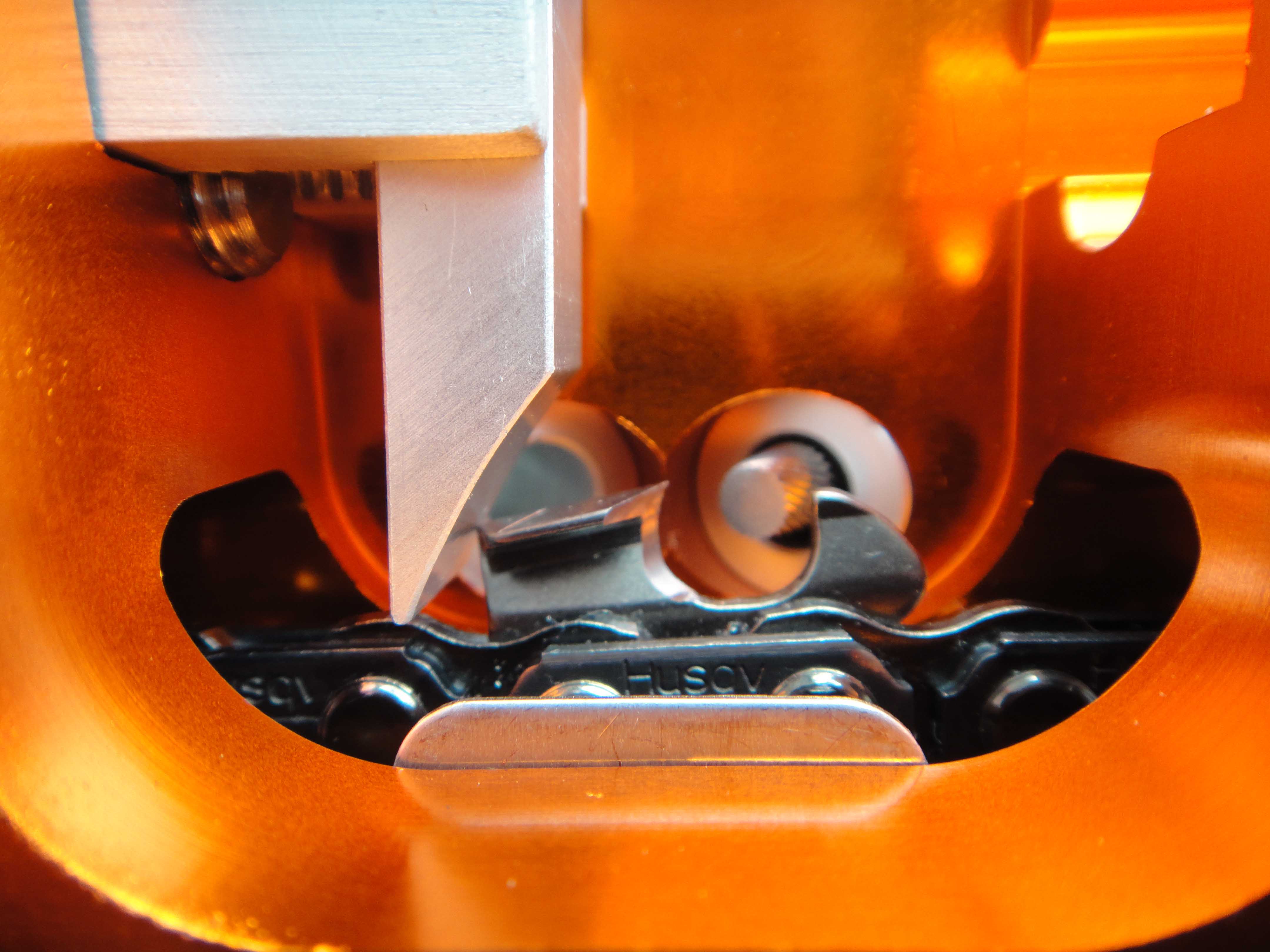 How does it Work? Timberline Chainsaw Sharpener